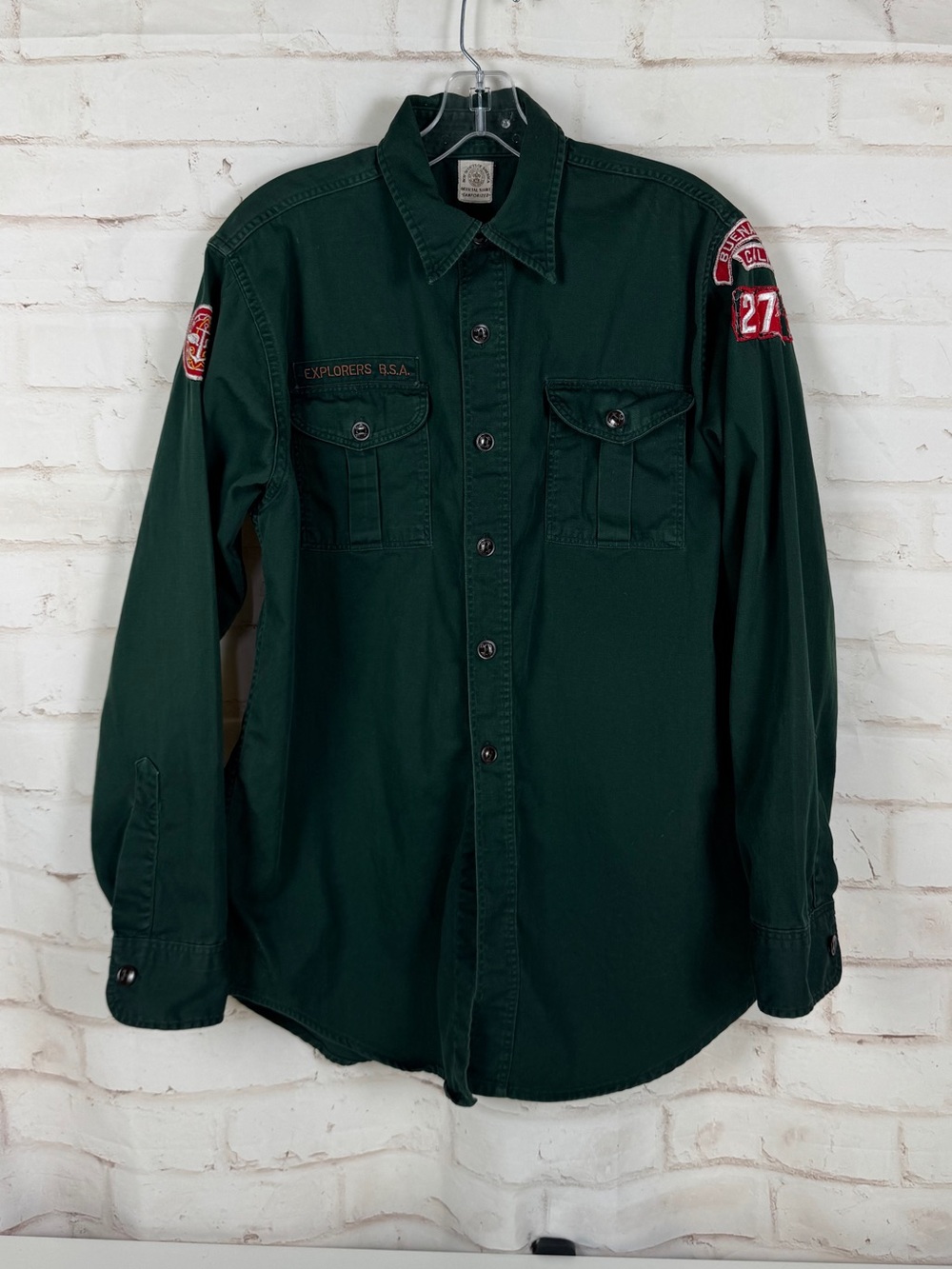 Vintage 1950s/60s Explorers BSA Uniform Shirt Buena,California Boy Scouts